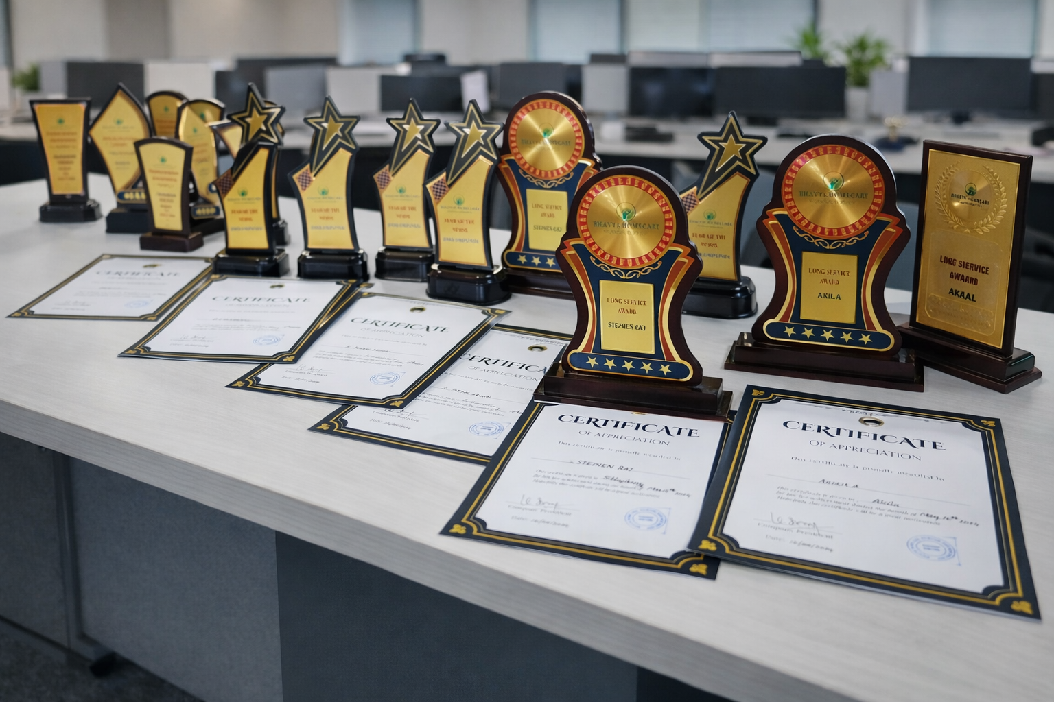 Certificates