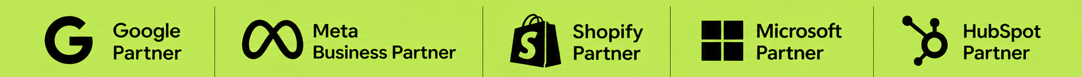 Digi bussiness Partners Google,Meta,Shopify , microsoft , hubspot partner